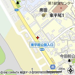 福岡空港線周辺の地図
