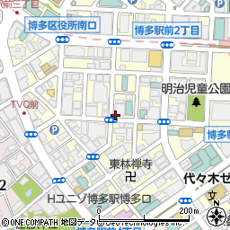 日本政策金融公庫　福岡支店中小企業事業周辺の地図