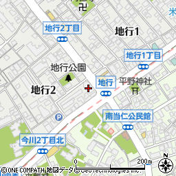 光妙教会福岡支部周辺の地図