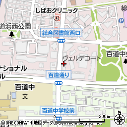 福岡インターナショナル・スクール　別館周辺の地図