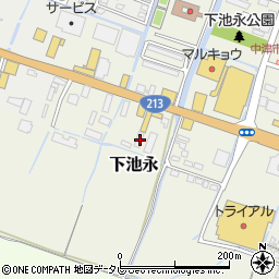 大分県中津市下池永45周辺の地図