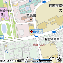 福岡銀行ボンラパス百道 ＡＴＭ周辺の地図