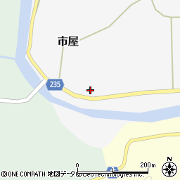 和歌山県東牟婁郡那智勝浦町市屋742周辺の地図