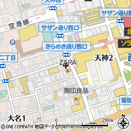有限会社福岡宝石バンク周辺の地図