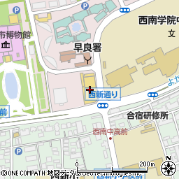 コクミン薬局　ボンラパス百道店周辺の地図