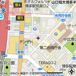 株式会社福岡ふたば不動産　博多筑紫口店周辺の地図