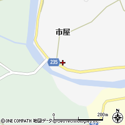 和歌山県東牟婁郡那智勝浦町市屋952周辺の地図
