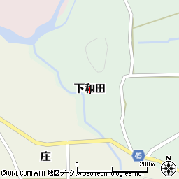 和歌山県東牟婁郡那智勝浦町下和田周辺の地図