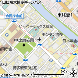 ヤマエ久野株式会社　本社人事部周辺の地図
