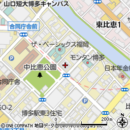 ヤマエ久野株式会社　本社管財運用部周辺の地図