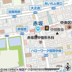 ニチアス株式会社　九州営業部建材営業課周辺の地図