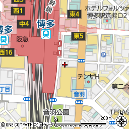 ビッグエコー 博多筑紫口店周辺の地図