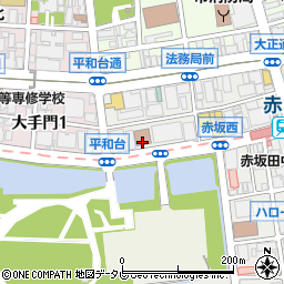 ＡＣジャパン（公益社団法人）九州事務局周辺の地図