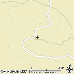 愛媛県喜多郡内子町日野川1464周辺の地図