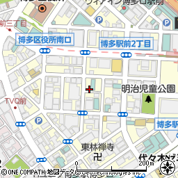 池田補聴器株式会社博多店周辺の地図