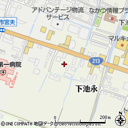 大分県中津市下池永55周辺の地図