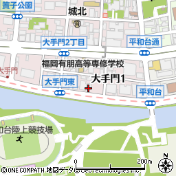 立川ブラインド工業株式会社福岡支店周辺の地図
