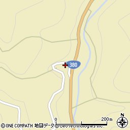 愛媛県喜多郡内子町日野川1238周辺の地図