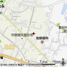 株式会社丸三燃料　本社周辺の地図