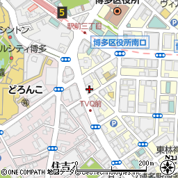 専門学校福岡ビジョナリーアーツ周辺の地図