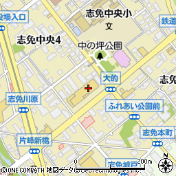 ゲオ志免店周辺の地図