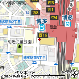 株式会社タナベ経営　九州本部周辺の地図