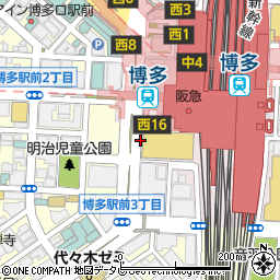 もつ鍋・博多料理 一慶周辺の地図