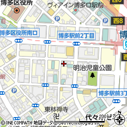 中華そば専門店天下一品博多駅前店周辺の地図