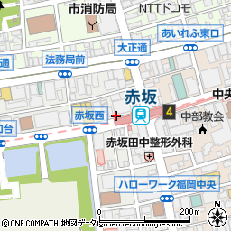 福岡MA矯正歯科周辺の地図