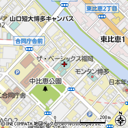 前田建設工業株式会社　九州支店安全部周辺の地図