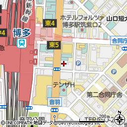 なべっこ 博多筑紫口店周辺の地図
