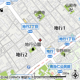 亀岡社中本社ビル周辺の地図