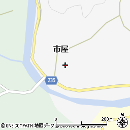 和歌山県東牟婁郡那智勝浦町市屋929周辺の地図