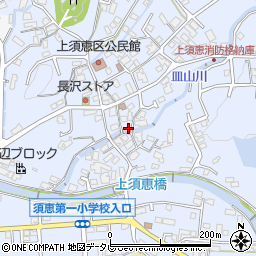福岡県糟屋郡須惠町上須惠602-1周辺の地図