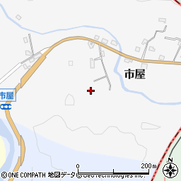 和歌山県東牟婁郡那智勝浦町市屋166周辺の地図