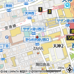株式会社えんコーポレーション　西通り本店周辺の地図