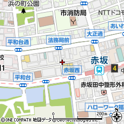 赤坂経営労務事務所（社会保険労務士法人）周辺の地図