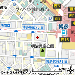 ＪＲ九州福岡本社事業開発本部企画部企画課周辺の地図