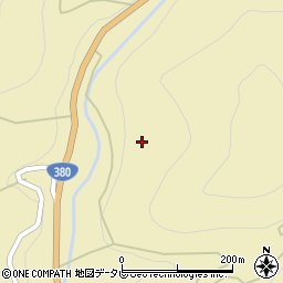 愛媛県喜多郡内子町日野川1348周辺の地図