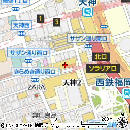 マックスマーラ岩田屋本店周辺の地図