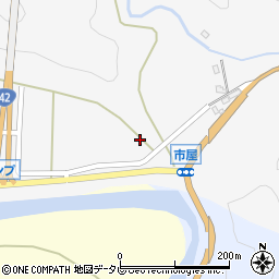和歌山県東牟婁郡那智勝浦町市屋420周辺の地図