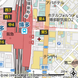 東洋ワーク株式会社　福岡営業所周辺の地図