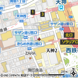 RINGO 天神地下街店周辺の地図