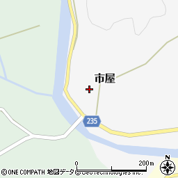 和歌山県東牟婁郡那智勝浦町市屋916周辺の地図
