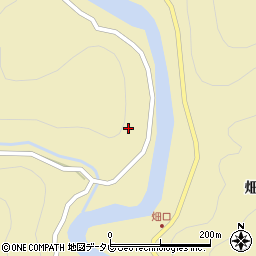 徳島県海部郡海陽町久尾藤谷口周辺の地図