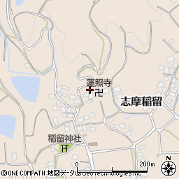 〒819-1313 福岡県糸島市志摩稲留の地図
