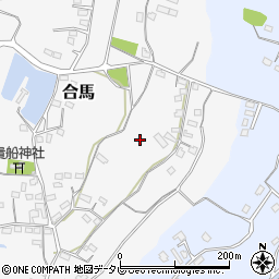 〒871-0005 大分県中津市合馬の地図