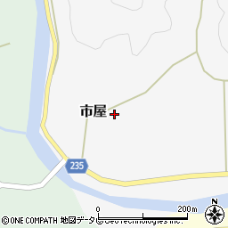 和歌山県東牟婁郡那智勝浦町市屋717周辺の地図
