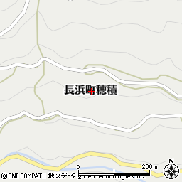 愛媛県大洲市長浜町穂積周辺の地図