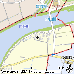 高知県高知市布師田56周辺の地図